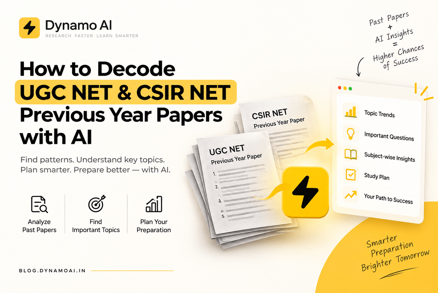 How to Decode UGC NET & CSIR NET Previous Year Papers with AI
